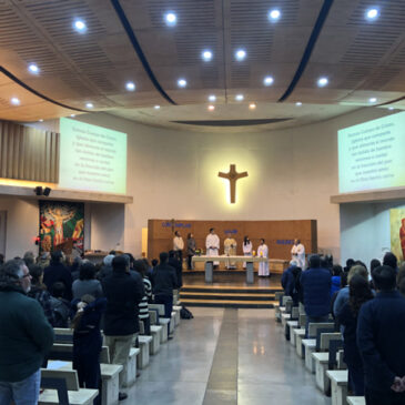 Celebración del Sagrado Corazón de Jesús 2019 en colegio SSCC Manquehue